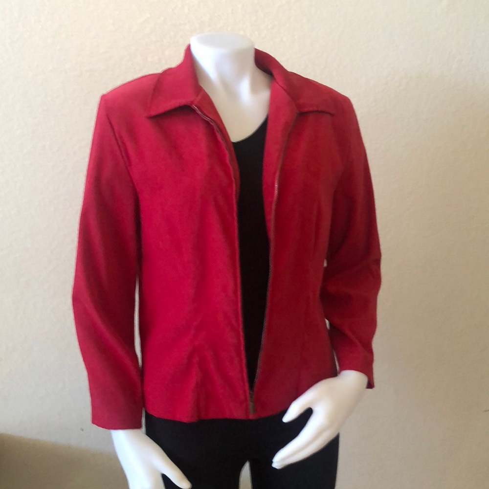 Briggs Petite Red Jacket